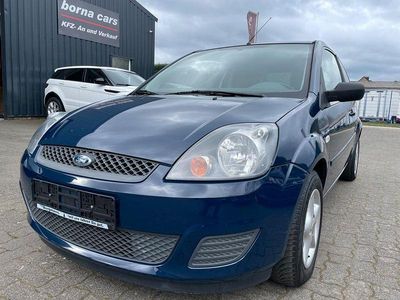 Gebraucht Ford Fiesta Style 60 PS (44 kW) 2008 Blau Kleinwagen