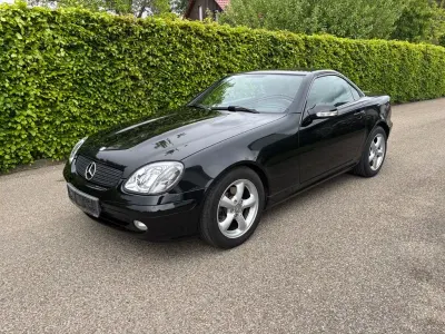 Brugt Mercedes SLK200 163 HK (119 kW) 2002 Sort Cabriolet