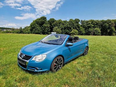 Gebraucht VW Eos 115 PS (84 kW) 2007 Blau Cabrio