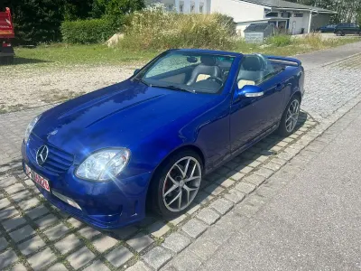Gebraucht Mercedes SLK200 160 PS (117 kW) 2000 Blau Cabrio