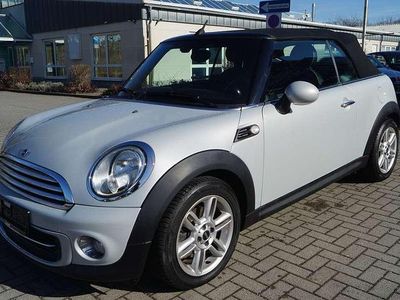 Gebraucht Mini Cooper Cabriolet 122 PS (89 kW) 2013 White silver metallic Cabrio