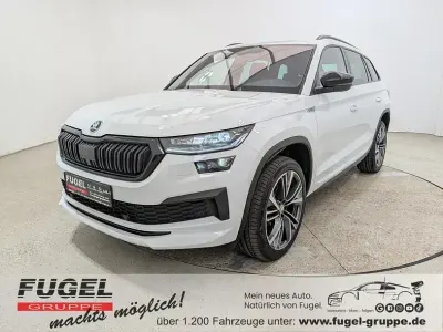 Gebraucht Skoda Kodiaq SportLine 200 PS (147 kW) 2022 Moonweiss metallic SUV