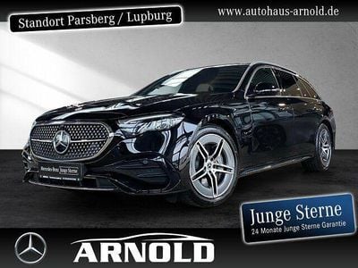 Gebraucht Mercedes E300 AMG line 313 PS (230 kW) 2024 Schwarz (obsidianschwarz) Kombi