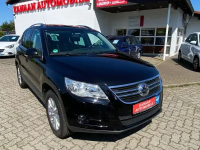 Gebraucht VW Tiguan Sportline 170 PS (125 kW) 2009 Schwarz SUV