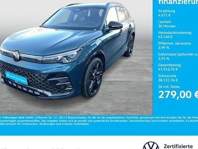 Nightshade blue metallic Gebraucht 2025 VW Tiguan R-line SUV | 47.811 € (Guter Preis)