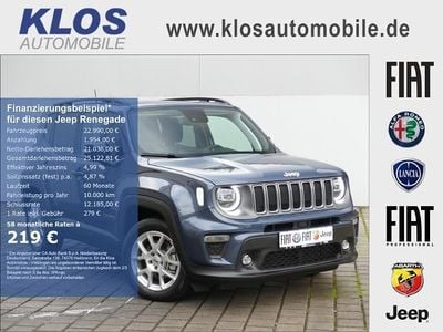 Blau Gebraucht 2023 Jeep Renegade Limited SUV | 22.990 € (Fairer Preis)