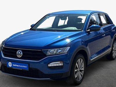 Blau Gebraucht 2020 VW T-Roc Style SUV | 15.604 € (Guter Preis)
