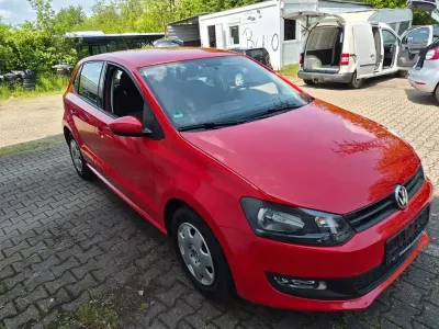 Gebraucht VW Polo Trendline 60 PS (44 kW) 2012 Rot Kleinwagen