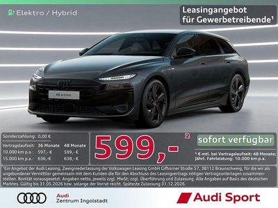 Nouă Audi A6 e-tron S-Line 314 kW (428 CP) 2026 Gri Break