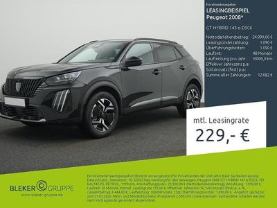 Nuova Peugeot 2008 GT 145 CV (106 kW) 2025 Nero SUV