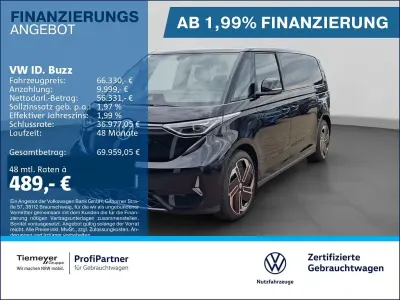 Gebraucht VW ID. Buzz GTX 250 kW (340 PS) 2025 Schwarz Van / Kleinbus