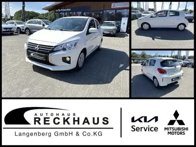 Gebraucht Mitsubishi Space Star Spirit 71 PS (52 kW) 2022 Weiß Kleinwagen