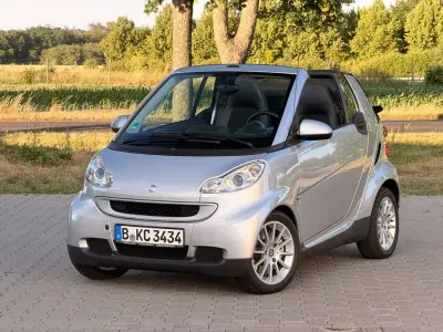 Gebraucht Smart ForTwo Cabrio Passion 71 PS (52 kW) 2008 Silber Cabrio