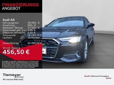 Schwarz Gebraucht 2023 Audi A6 Advanced Limousine | 38.490 € (Fairer Preis)