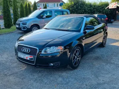 Gebraucht Audi A4 Cabriolet 163 PS (119 kW) 2009 Schwarz Cabrio