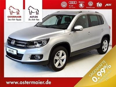 Silber metallic Gebraucht 2016 VW Tiguan LOUNGE SUV | 27.479 € (Teuer)