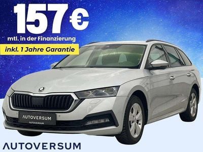 Używany Skoda Octavia Clever 150 KM (110 kW) 2022 Srebrny Kombi