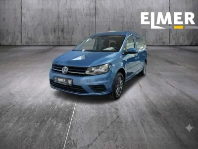 Gebraucht VW Caddy 131 PS (96 kW) 2019 Acapulcoblau metallic Van / Kleinbus