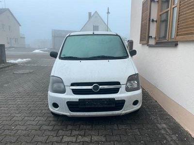 Gebraucht Opel Agila 60 PS (44 kW) 2004 Weiß Van / Kleinbus