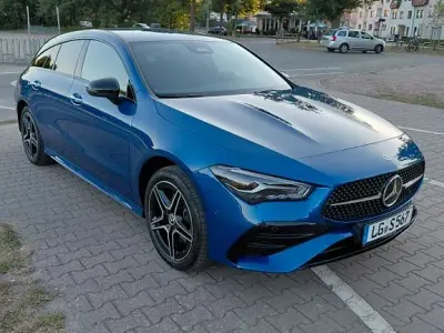 Gebraucht Mercedes CLA250e AMG line 218 PS (160 kW) 2025 Blau Coupé