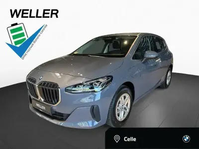 Gebraucht BMW 225 Active Tourer Comfort Edition 245 PS (180 kW) 2023 Storm bay (grau) Van / Kleinbus