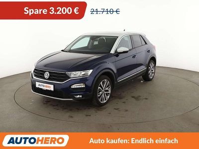 Gebraucht VW T-Roc IQ Drive 150 PS (110 kW) 2019 Blau SUV