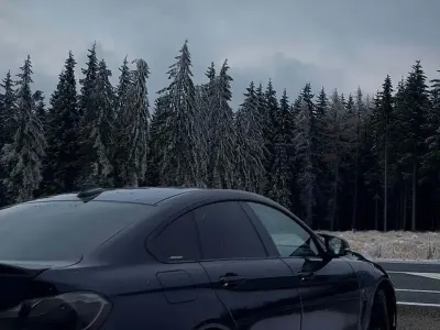Gebraucht BMW 435 Gran Coupé Sport Line 313 PS (230 kW) 2015 Schwarz Coupé