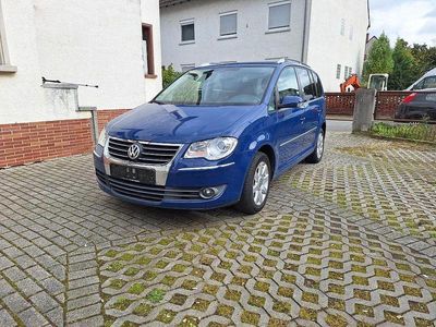 Second-hand VW Touran Trendline 105 CP (77 kW) 2007 Albastru Monovolum