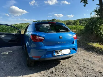 Gebraucht Seat Ibiza SC Reference 69 PS (50 kW) 2012 Blau Kleinwagen