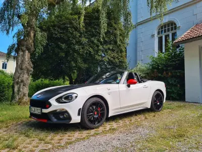 Gebraucht Abarth 124 Spider 170 PS (125 kW) 2019 Weiß Cabrio