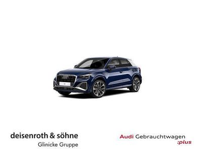 Gebraucht Audi Q2 S-Line 150 PS (110 kW) 2022 Navarrablau metallic SUV