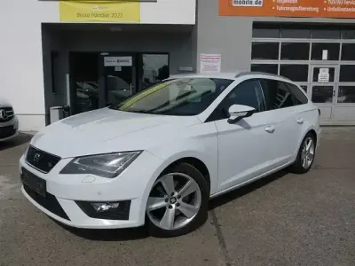 Gebraucht Seat Leon ST FR 150 PS (110 kW) 2014 Weiß Kombi