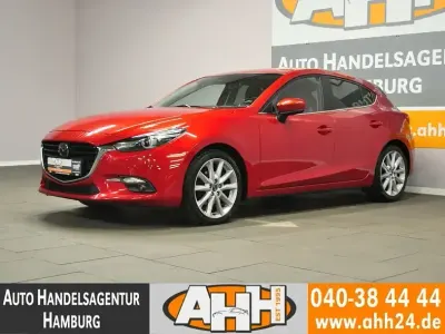 Gebraucht Mazda 3 Sports-Line 150 PS (110 kW) 2017 Rot Limousine