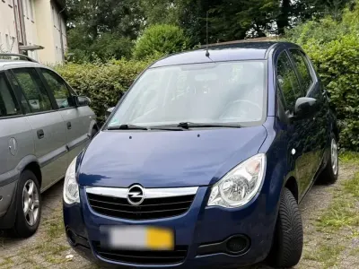 Gebraucht Opel Agila Eco 65 PS (47 kW) 2009 Blau Kleinwagen