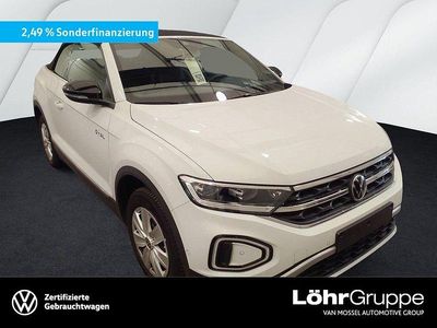Gebraucht VW T-Roc Cabriolet Goal 150 PS (110 kW) 2025 Pure white Cabrio
