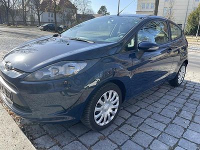 Gebraucht Ford Fiesta Trend 71 PS (52 kW) 2009 Blau Kleinwagen