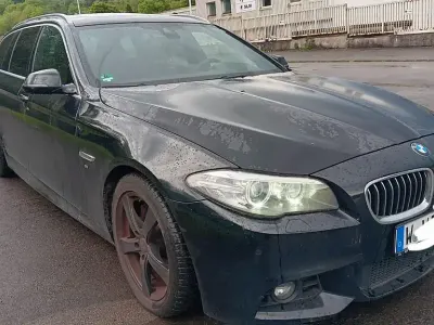 Brugt BMW 530 Luxury Line 258 HK (189 kW) 2015 Sort Stationcar