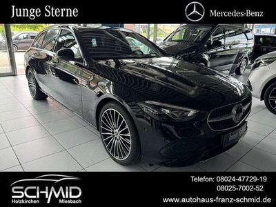 Obsidianschwarz Gebraucht 2023 Mercedes C200 AMG Kombi | 37.650 € (Fairer Preis)