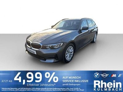 Usata BMW 330e Advantage 296 CV (217 kW) 2020 Grigio Station wagon