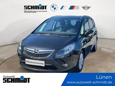 Gebraucht Opel Zafira Tourer drive 170 PS (125 kW) 2015 Graphit schwarz zweischicht Van / Kleinbus