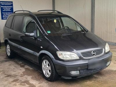 Gebraucht Opel Zafira 101 PS (74 kW) 2002 Schwarz Van / Kleinbus