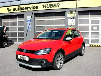 Gebraucht VW Polo Cross 90 PS (66 kW) 2016 Rot Kleinwagen