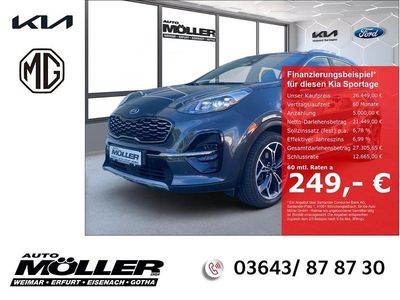 Pentametal metallic Gebraucht 2021 Kia Sportage GT-Line SUV | 26.449 € (Etwas zu teuer)