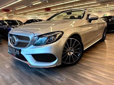 Second-hand Mercedes C200 AMG 184 CP (135 kW) 2018 Argintiu Cabrio