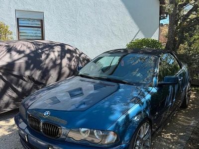 Second-hand BMW 320 170 CP (125 kW) 2001 Albastru Cabrio