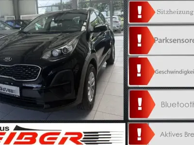 Gebraucht Kia Sportage 132 PS (97 kW) 2021 Black pearl SUV
