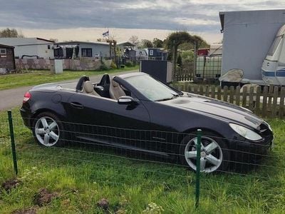 Gebraucht Mercedes SLK200 163 PS (119 kW) 2005 Schwarz Cabrio