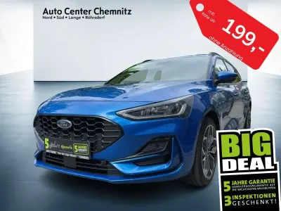 Gebraucht Ford Focus ST-Line X 155 PS (114 kW) 2023 Dynamicblau metallic Kombi