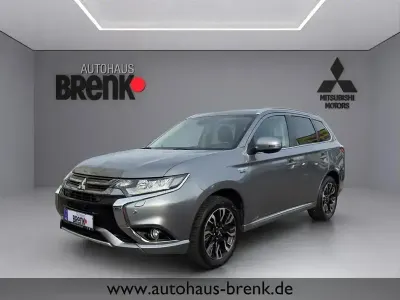 Brugt Mitsubishi Outlander P-HEV Top 121 HK (88 kW) 2016 Grå SUV