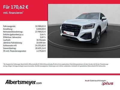 Gletscherweiß metallic Gebraucht 2024 Audi Q2 Advanced Plus SUV | 32.980 € (Guter Preis)